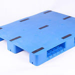 Plastic Pallet And Skid Static Load 8818lbs Dynamic Load 2204lbs Warehouse Pallet Forklift Pallet 1200 * 1000 * 150mm Blue
