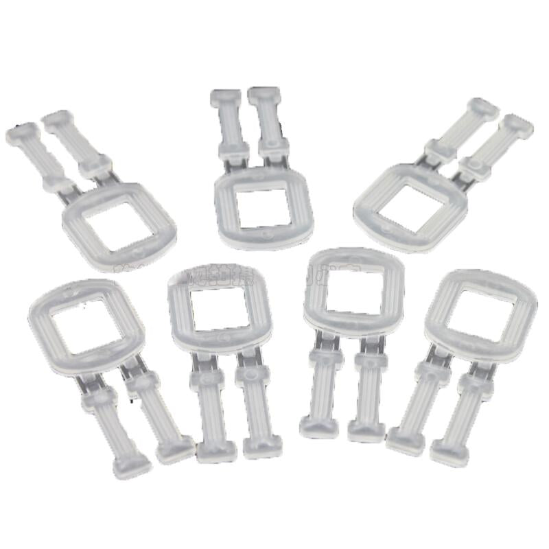 Transparent Packaging Buckle Environmental Protection Plastic Packaging Buckle Hand Pull Packaging Buckle Plastic Buckle Manual Packaging Buckle New Material Thickening