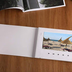 LuguLake 7" Video Greeting Card Video Brochure LCD Screen Digital Brochures for Father's Day Christmas Anniversary White