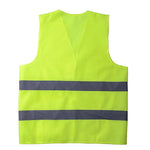 ECVV 10Pieces/Bag Reflective Vest Working Vest High Visibility Day Night Warning Safety Vest, Traffic, Construction Safety Clothing